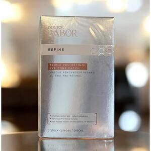 DOCTOR BABOR REFINE Triple Pro-Retinol Eye Zone Patch 5 Pieces NIB/SEALED